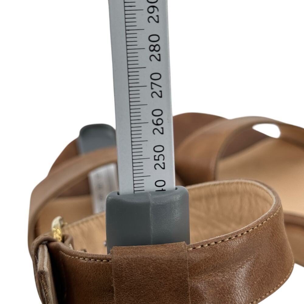 Emerson Fry Ankle Strap Wedge Platform Sandal Women's SZ 7 Brown Resort Summer - Picture 11 of 12